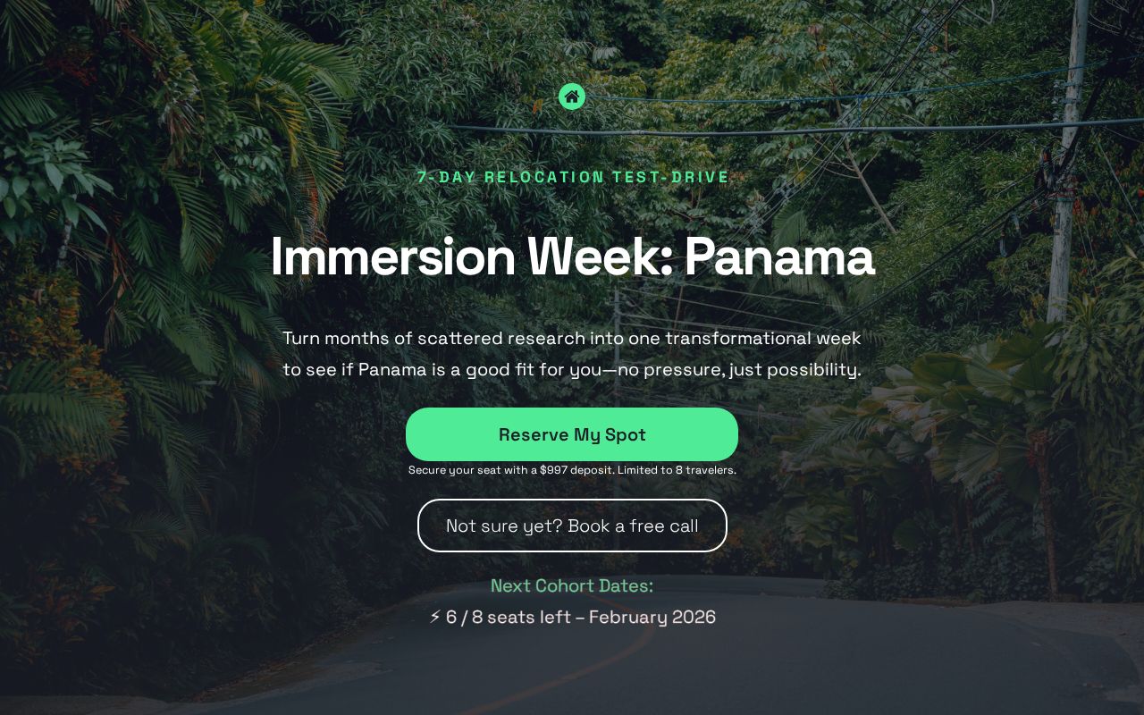 See for Yourself: Panama Immersion